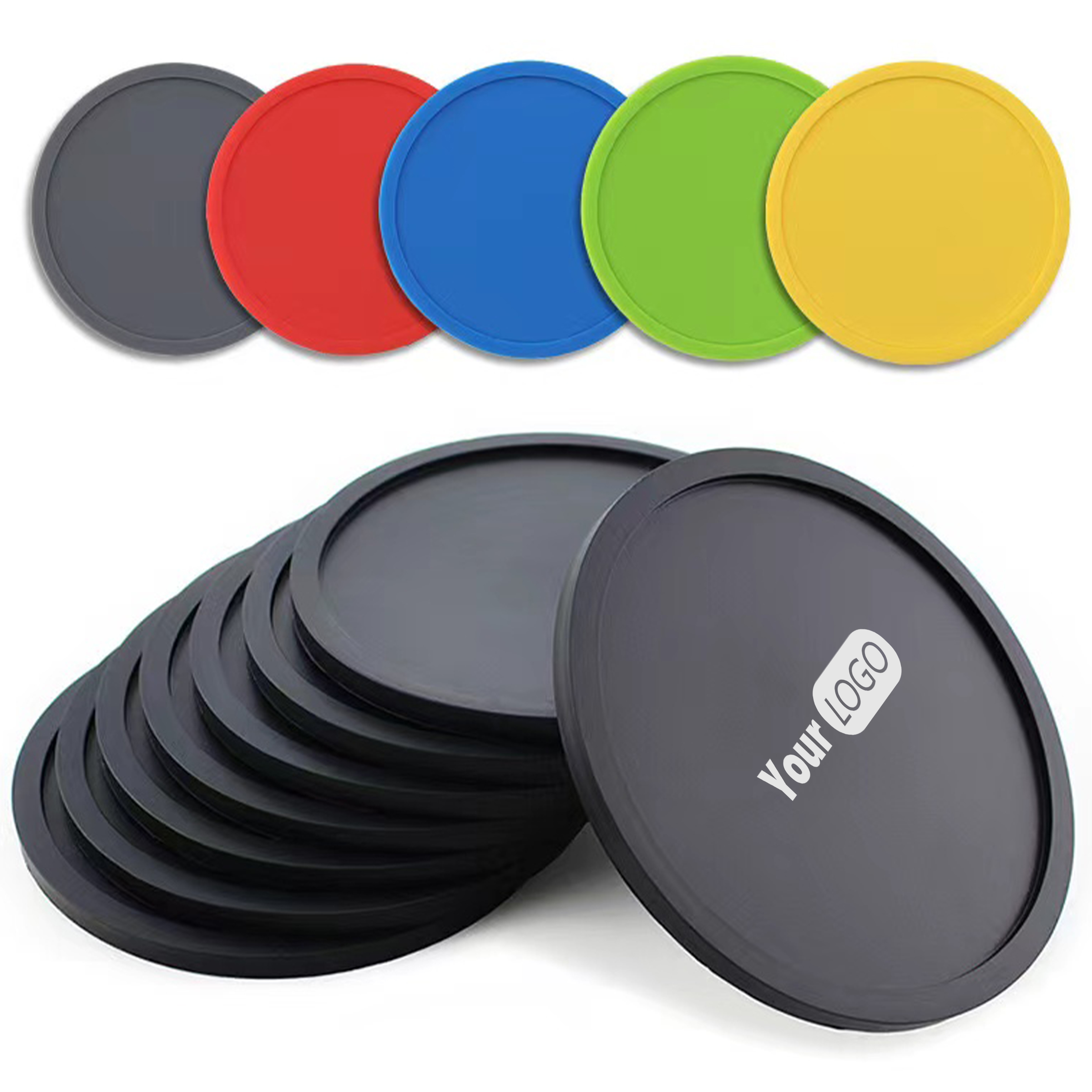 Silicone Customizable Coasters 2