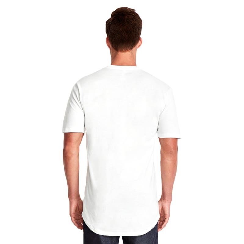 Next Level Apparel Men's Cotton Long Body Crew 11