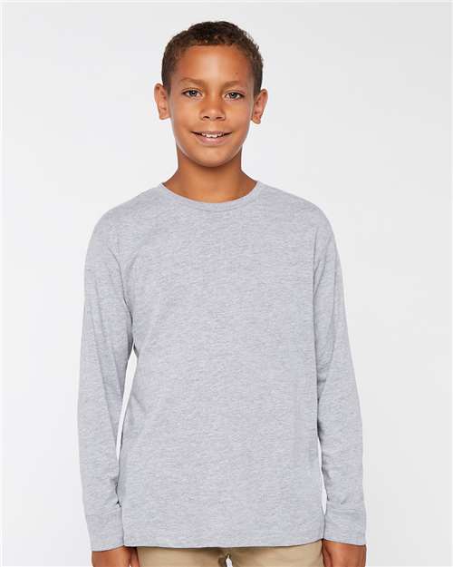 Youth Fine Jersey Long Sleeve Tee - 6201 106