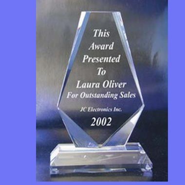 Premier Diamond Award with Solid Base 2