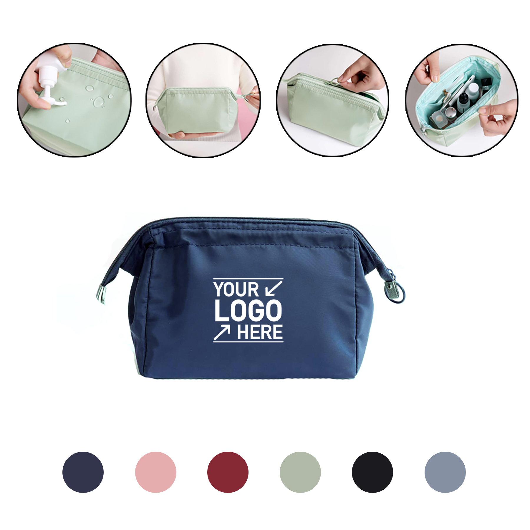 Portable Waterproof Cosmetic Bag 1