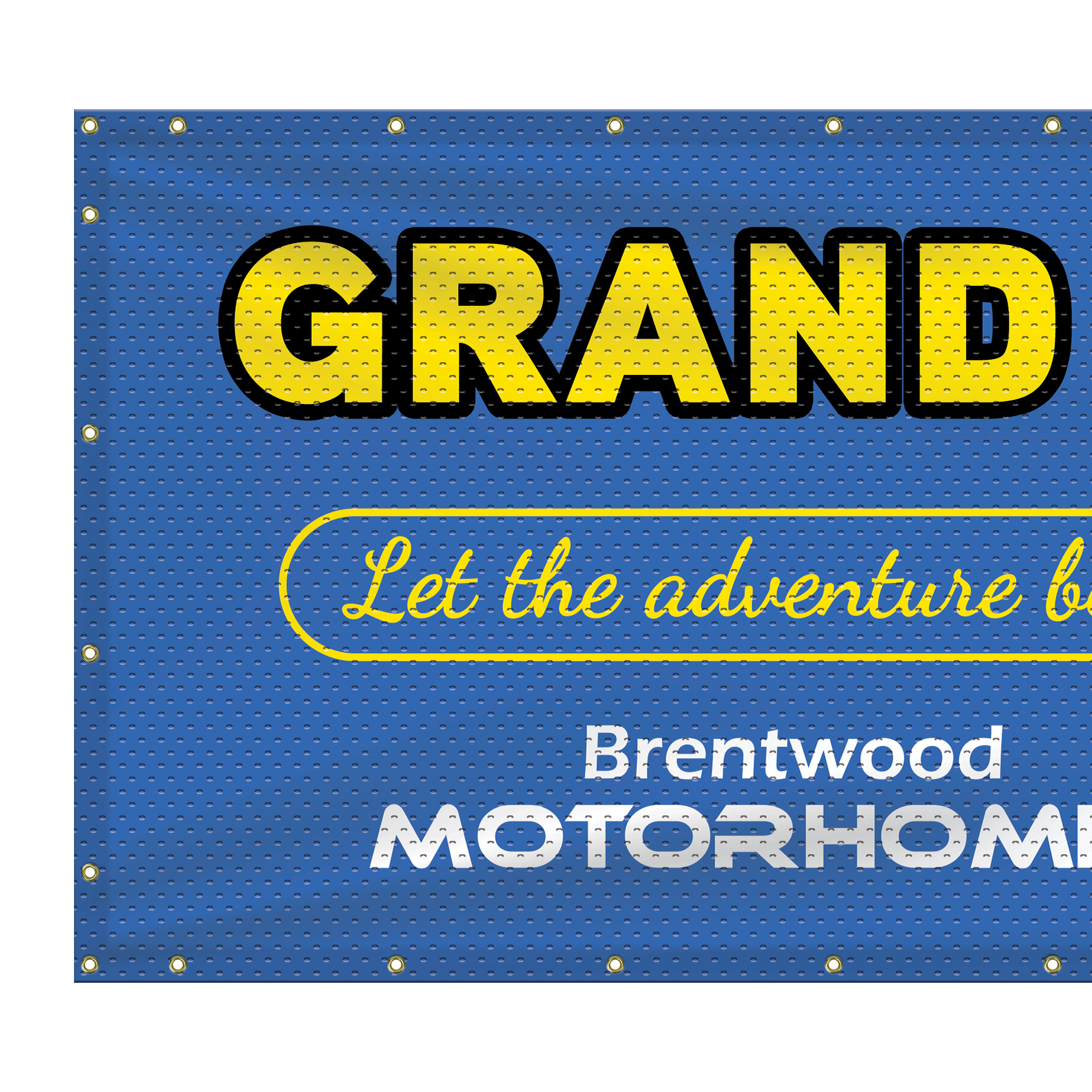 4' x 12' Polyester Mesh Banner 21