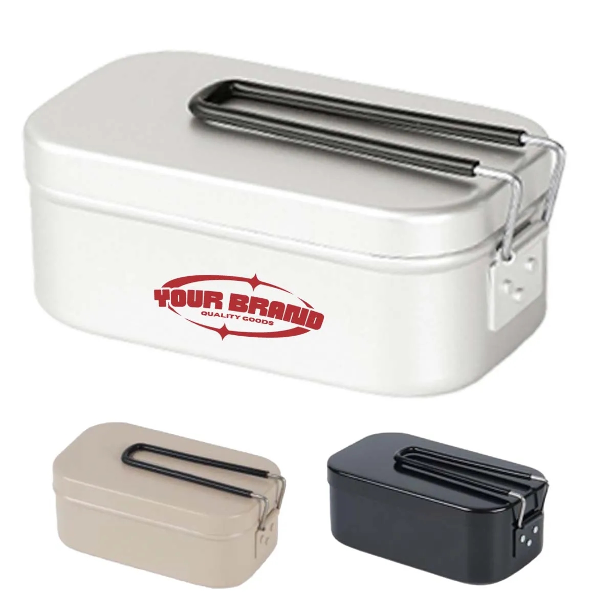 Outdoor Insulated Lunch Box With Handles 2