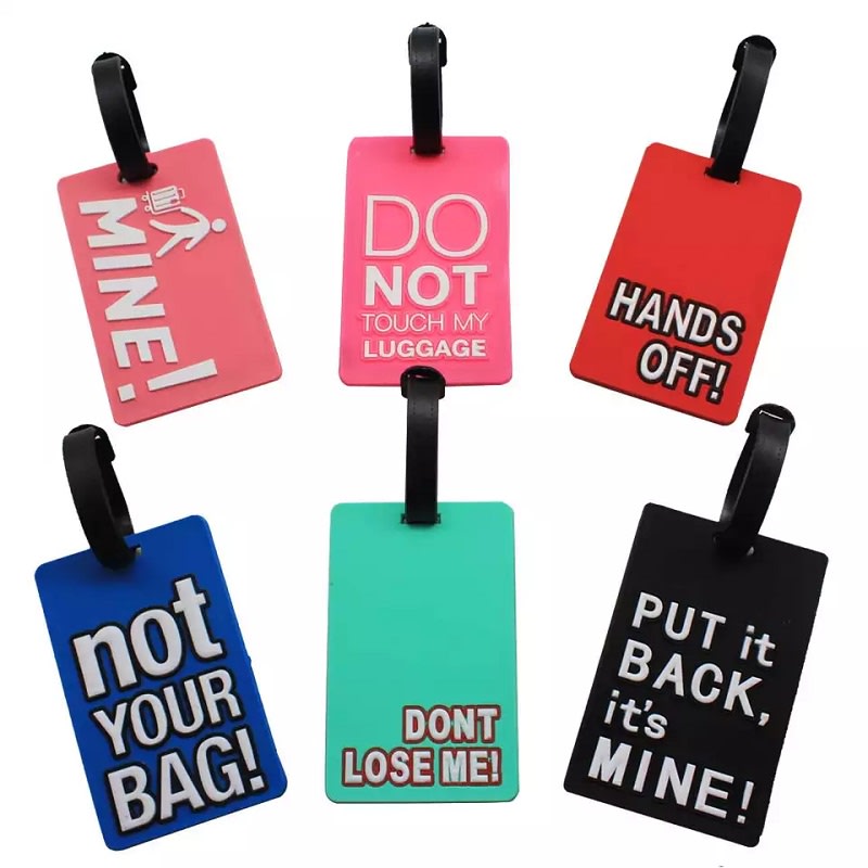 Custom PVC Luggage Tags 3
