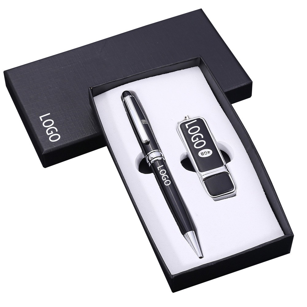 Metal Ball Pen Office Gift Set 6