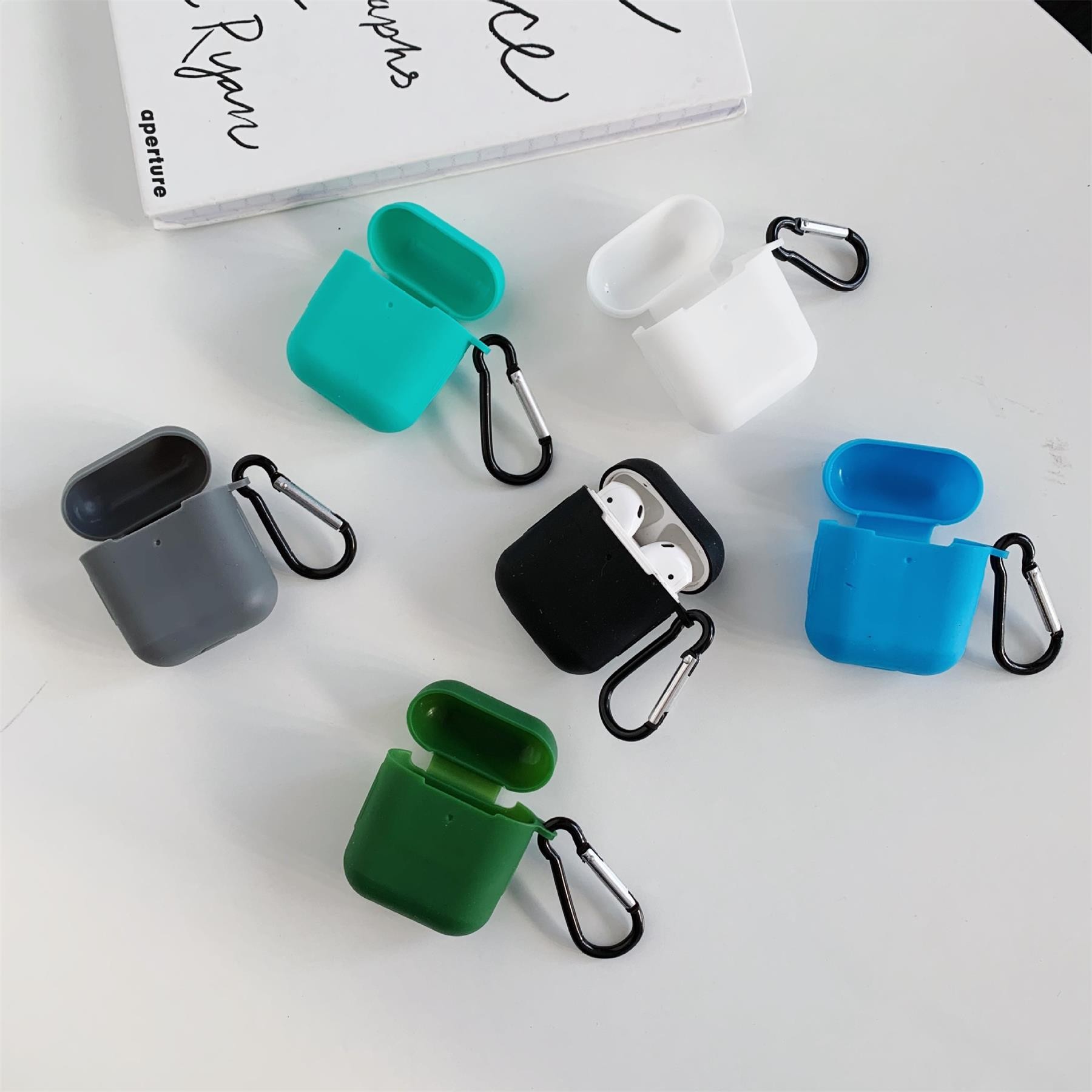 Shockproof Silicone Air pods Covers 7
