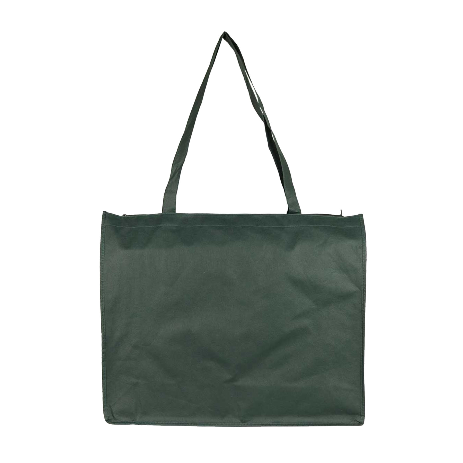 Extra LargeRecycled Non-Woven Polypropylene Tote w/ Zipper 4