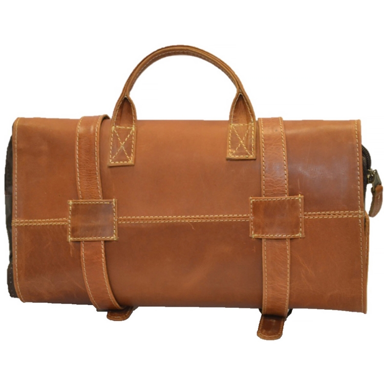 Buffalo Mountain Leather Travel Kit Bag 4