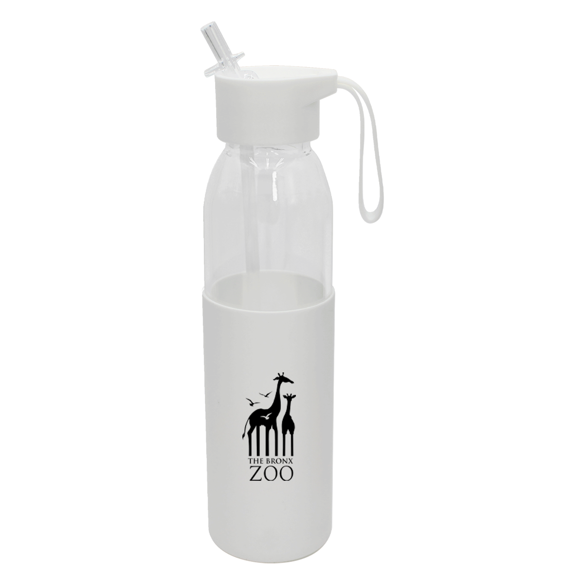 20 oz. Borosilicate Bottle with Silicone Sleeve 6