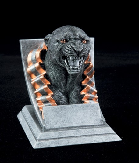 Panther Spirit Mascot Resin 1