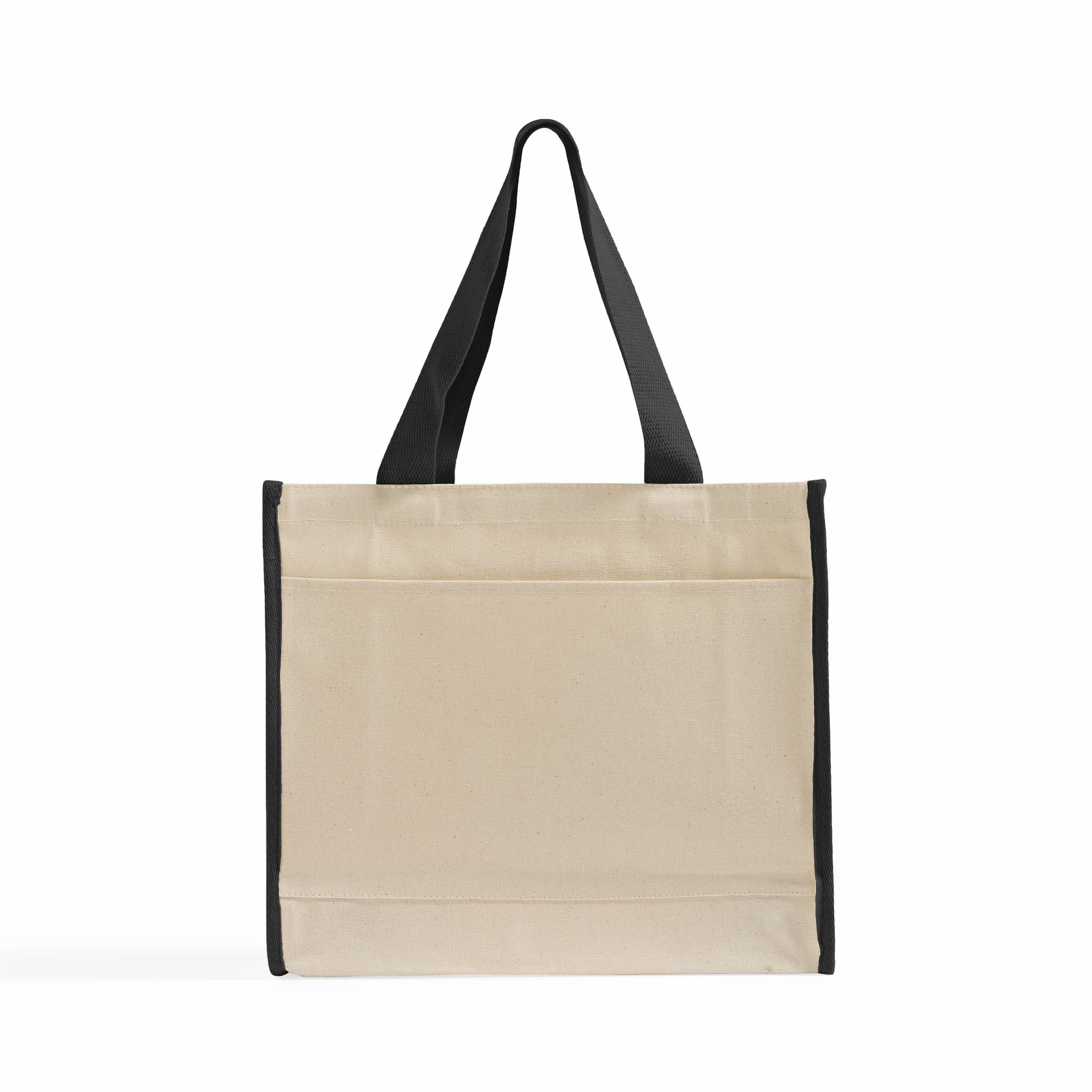 Color-Trim Canvas Tote Bag, custom tote bag with logo imprint 16
