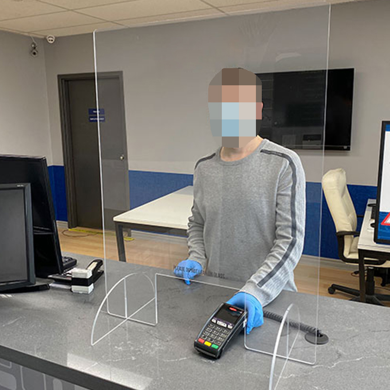 Acrylic Desk Shield 1