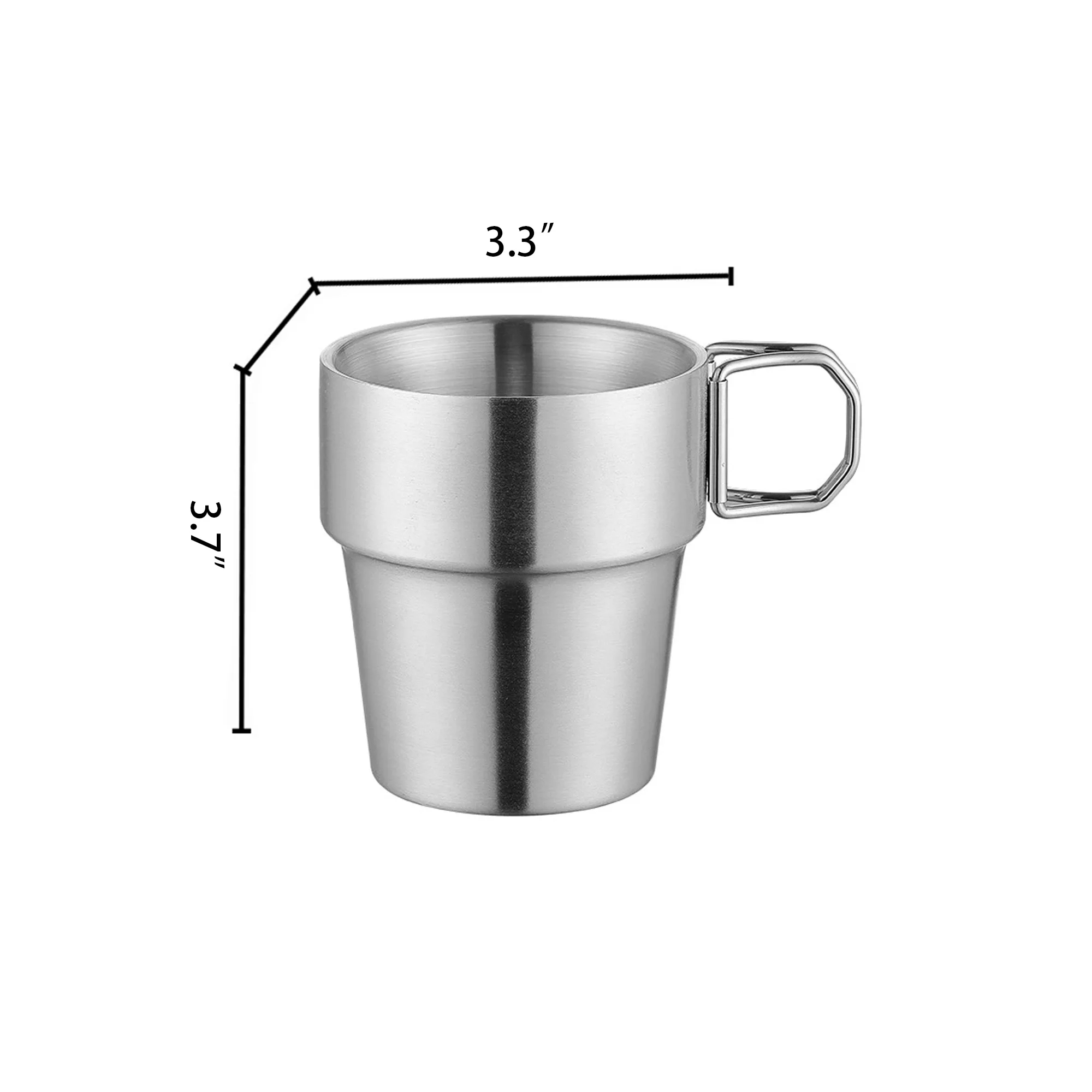 Nesting Folding Handle Cup 3