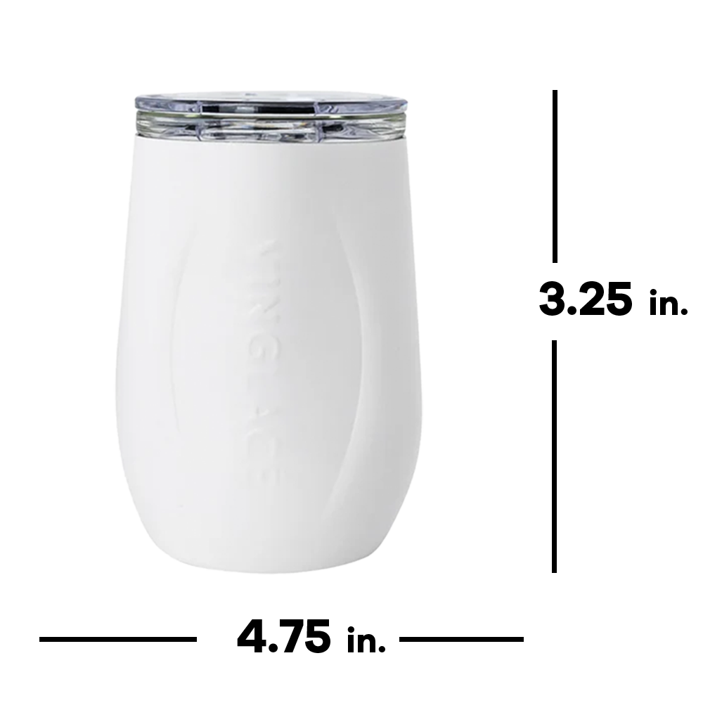 Vinglace 10 oz Glass Lined Wine Tumblers 11