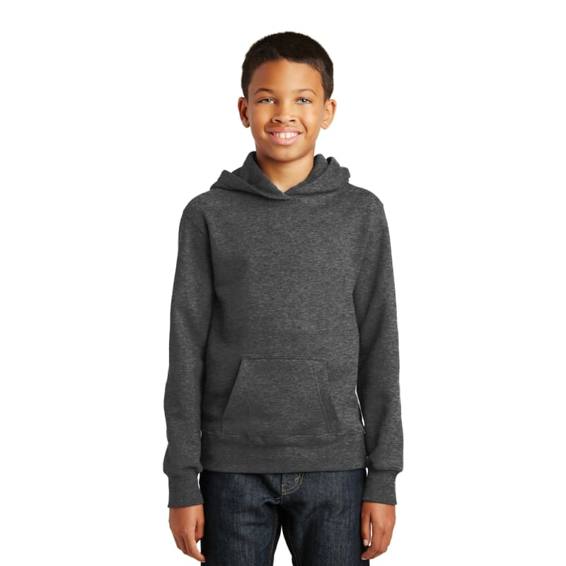 Port & Company Youth Fan Favorite Fleece Pullover Hooded Sweatshirt. 36