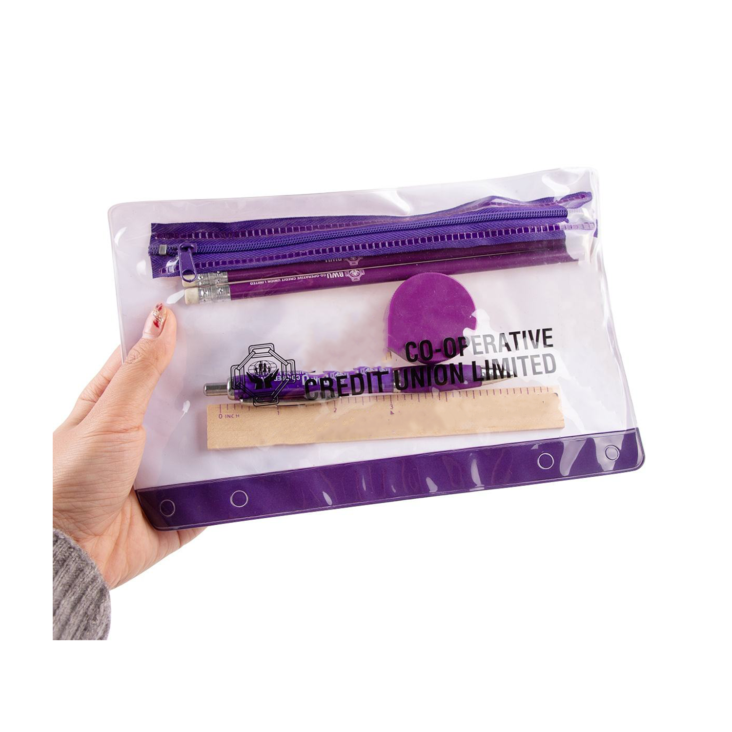 PVC File Pencil Case 1