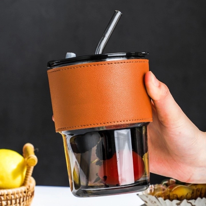 400ML/13.5OZ Transparent Glass Cup 2