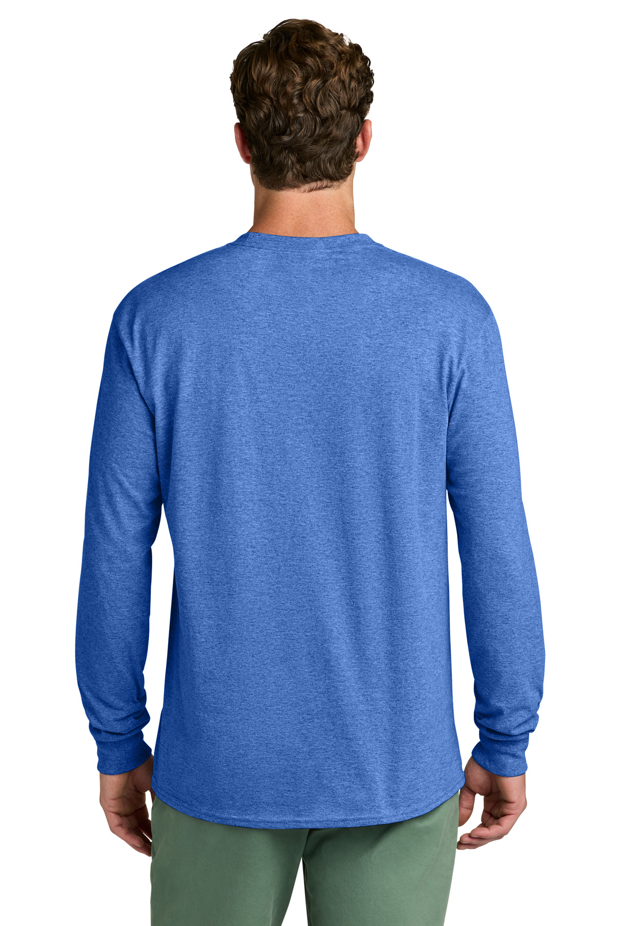 Port & Co Long Sleeve Core Cotton Tee. PC54LS 101