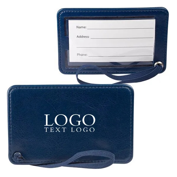 Travel Luggage Tag with Clear Window 3