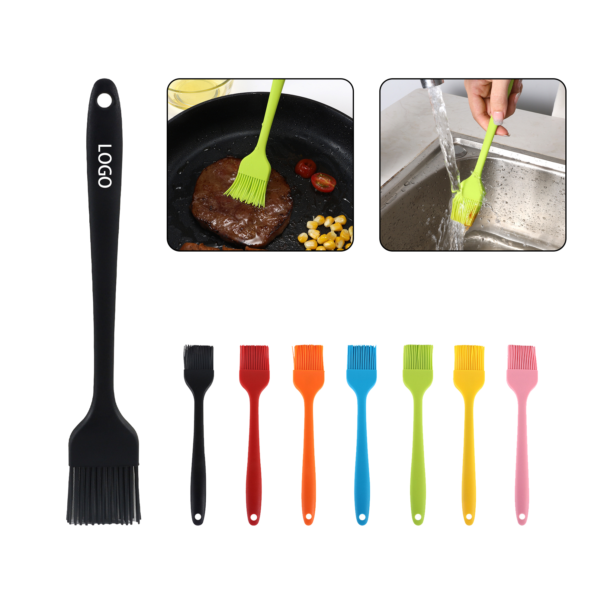 MOQ:20pcs BBQ Basting Brush 1