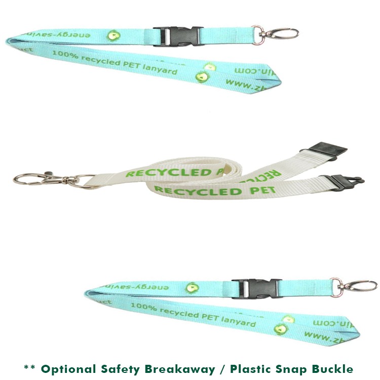 3/8" Recycled PET Lanyard 10