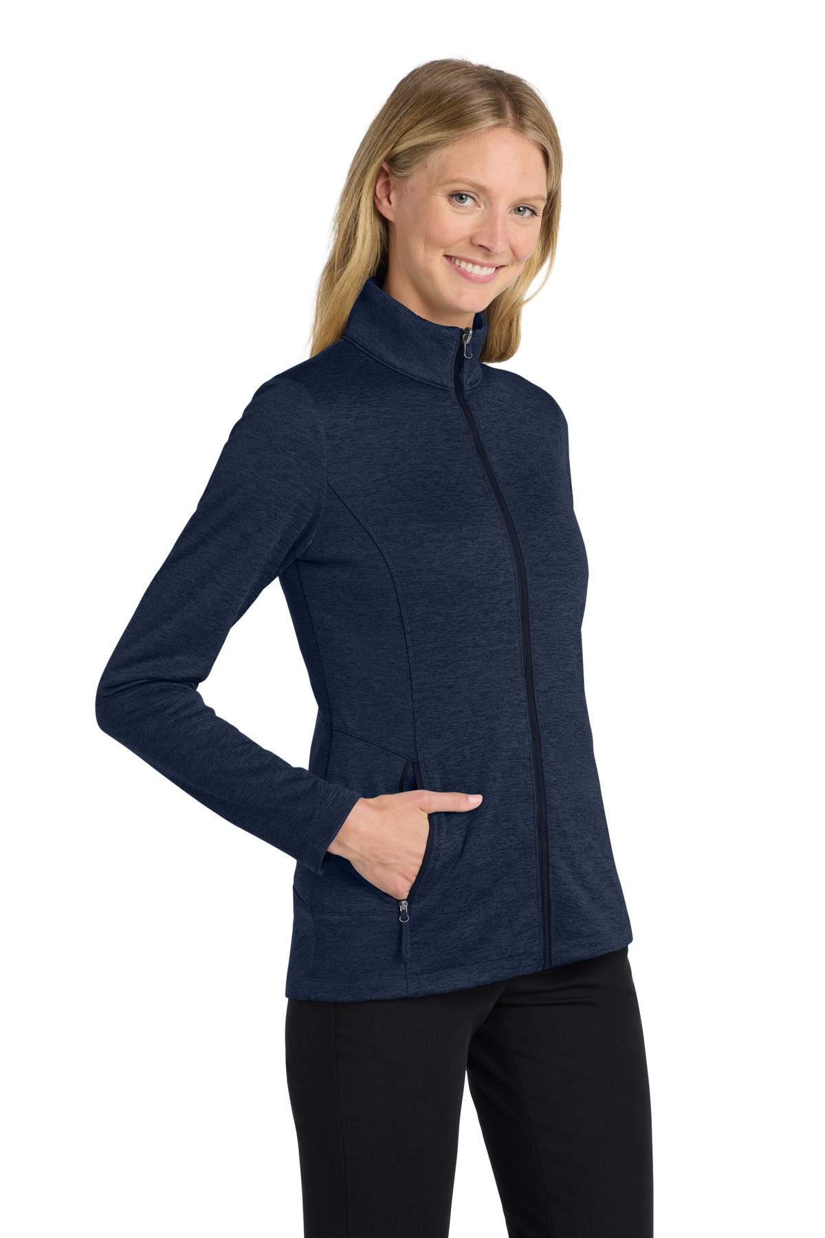 Port Authority Women's Collective Striated Fleece Jacket. L905 16