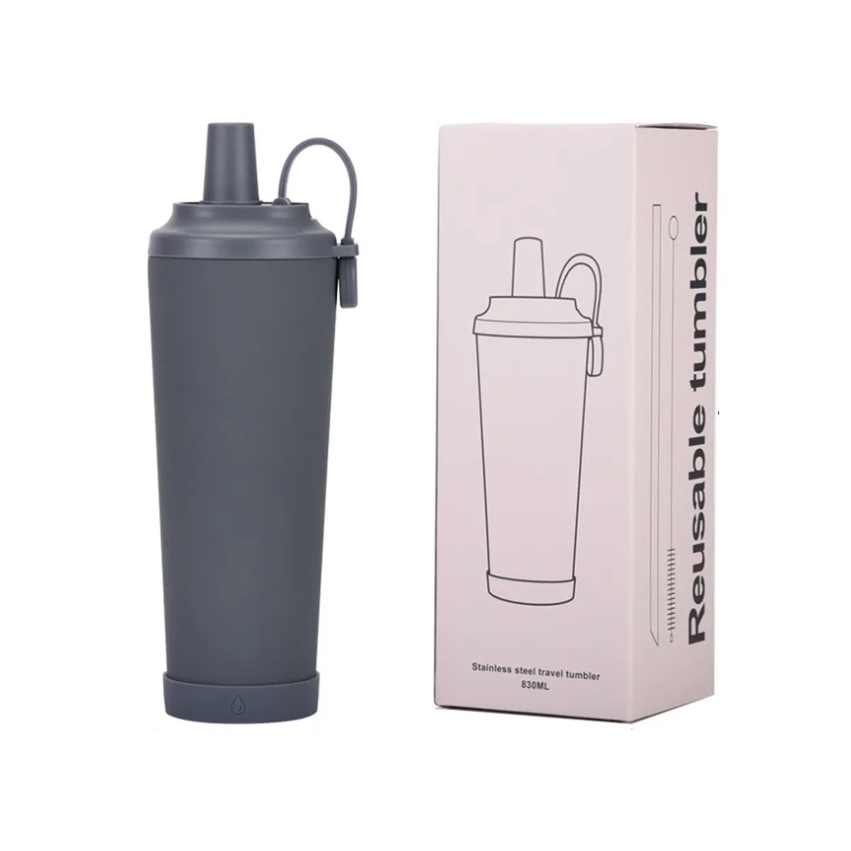 28 oz Insulated Vacuum Water Bottle Travel Coffee Mug 4