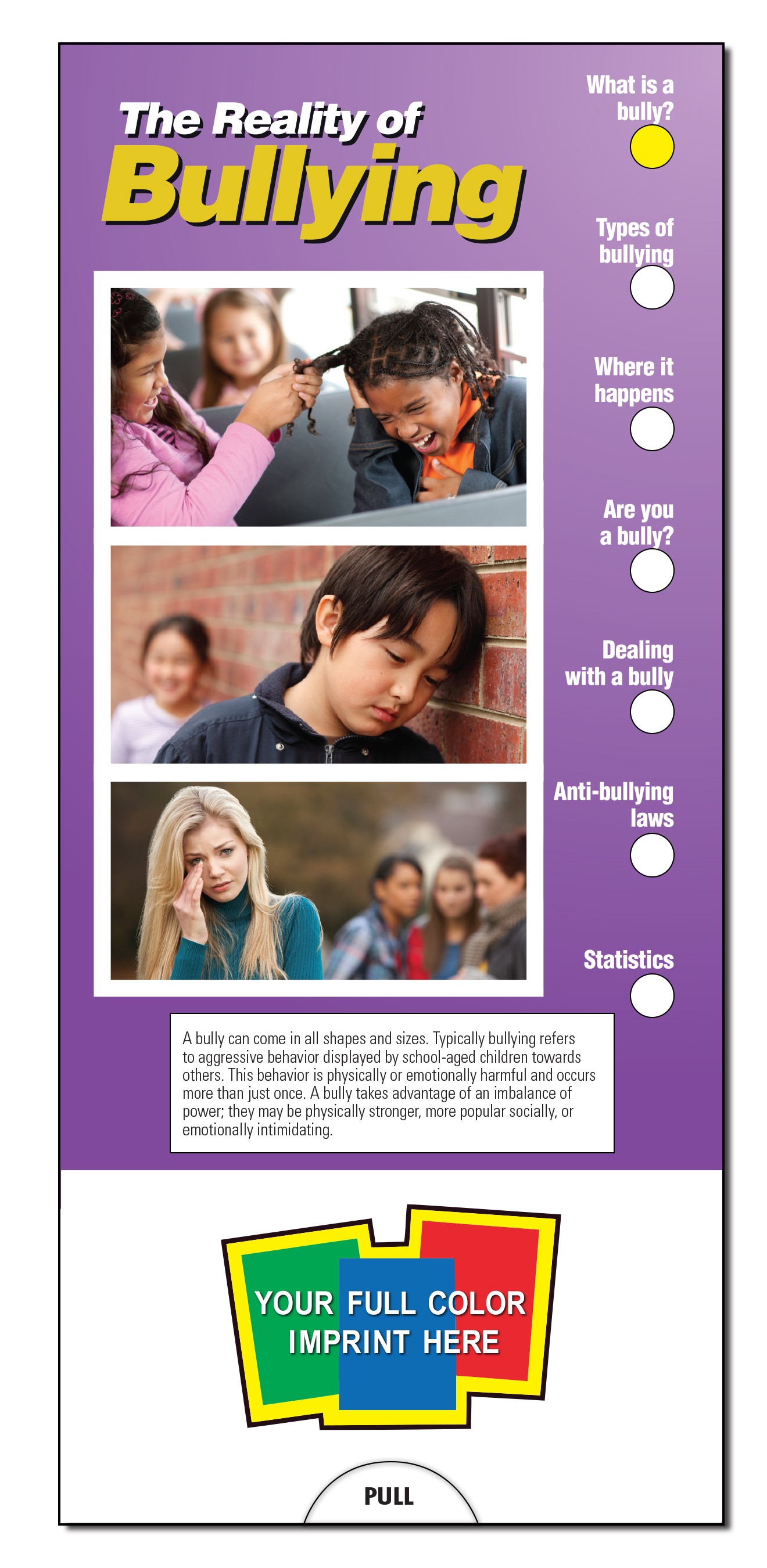 SLIDE CHART - Reality of Bullying Slide Chart 2