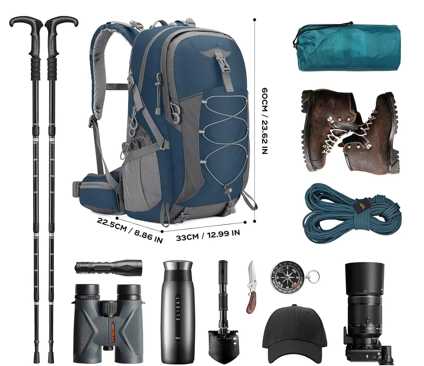 Waterproof Hiking Backpack 15