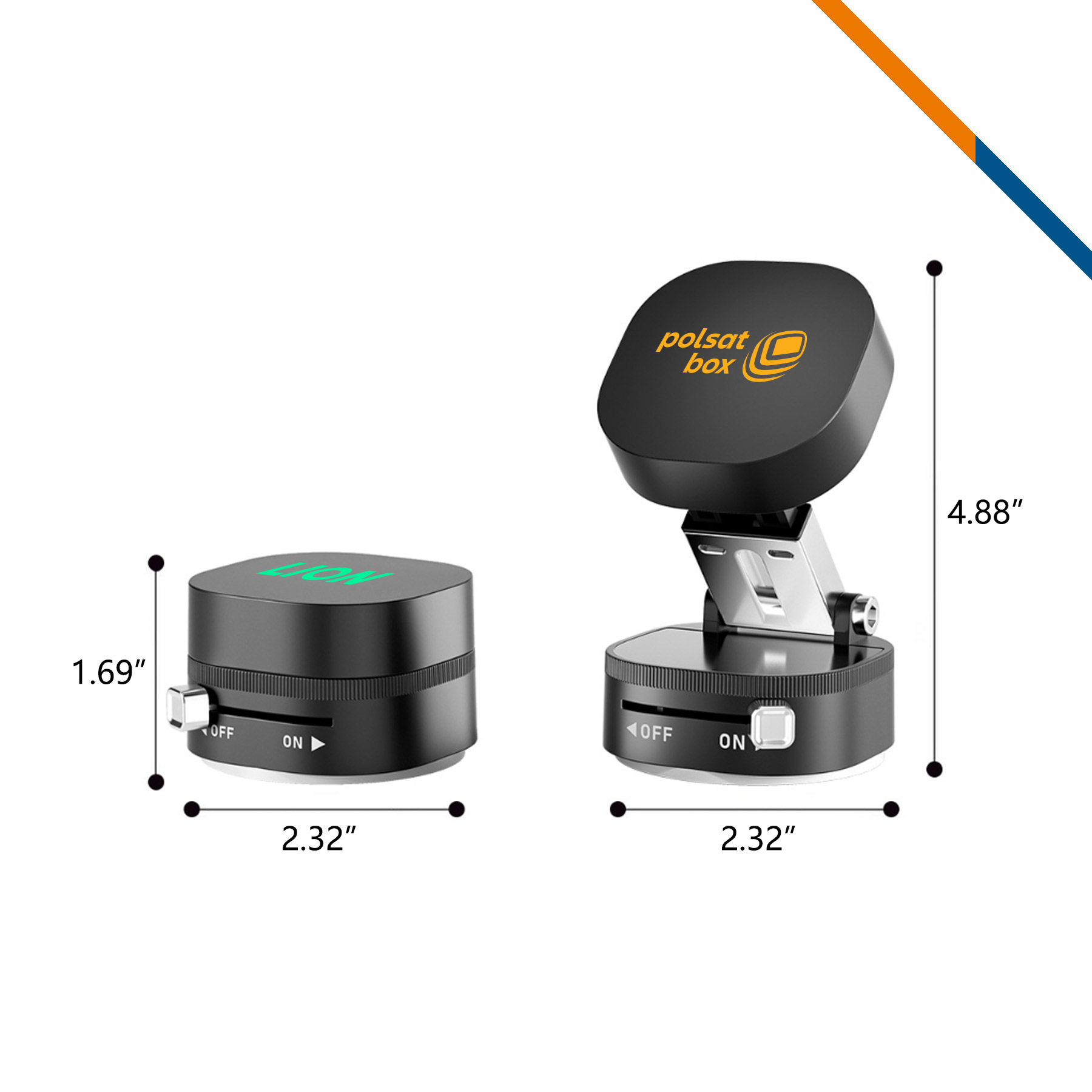 Magh Foldable Vacuum Suction Magnetic Phone Holder 6