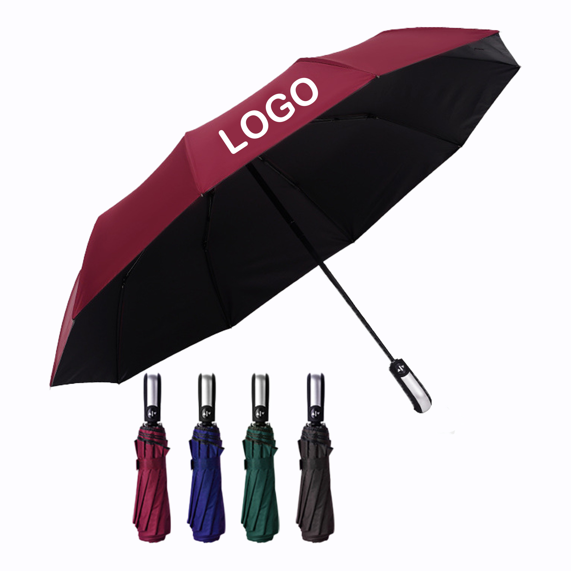 Compact Automatic Travel Umbrella 2