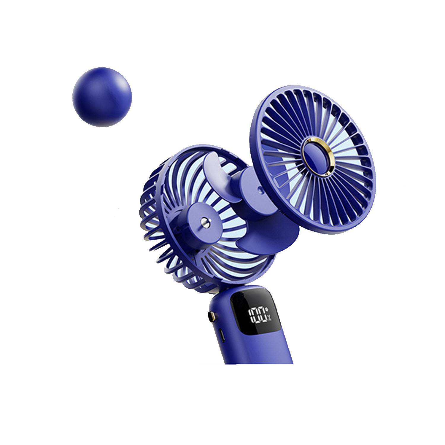 Rechargeable Mini Handheld Pocket Hanging Neck Cooling Fan 4