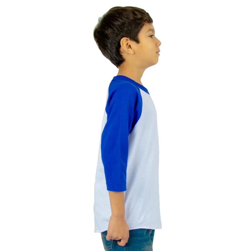Shaka Wear Youth Three-Quarter Sleeve Raglan 9