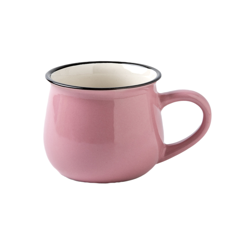 Creative 11 oz. Advertising Ceramic Mugs for Milk Juice 4