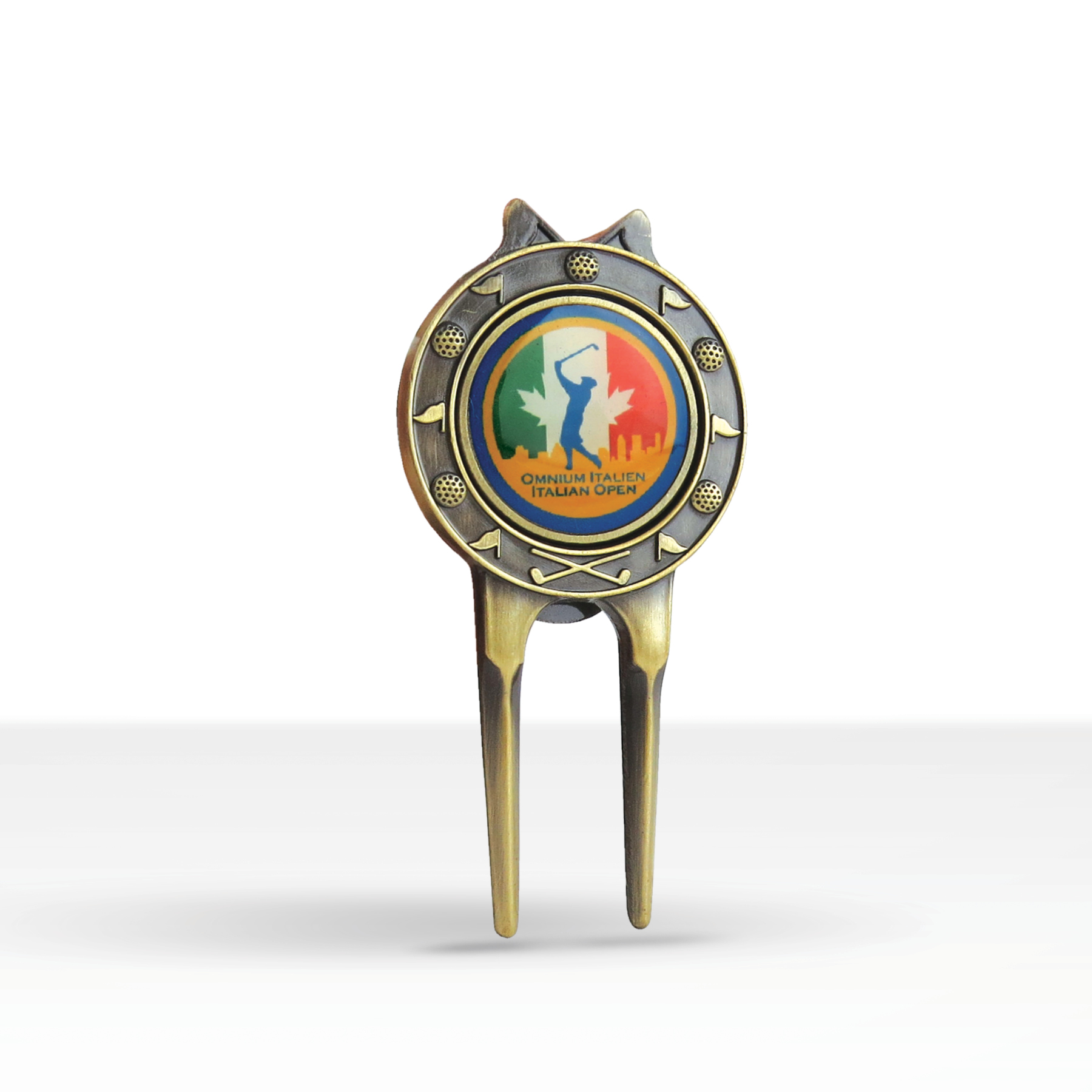 Ridged Golf Divot Tool (photoart) 2