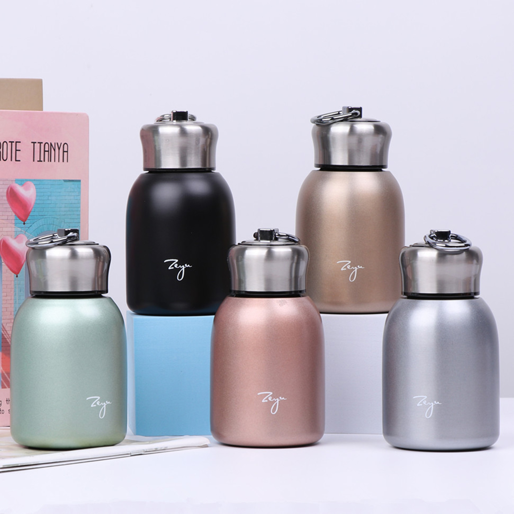 Mini Mug Leak Proof Vacuum Flasks Travel Thermos Cup 3