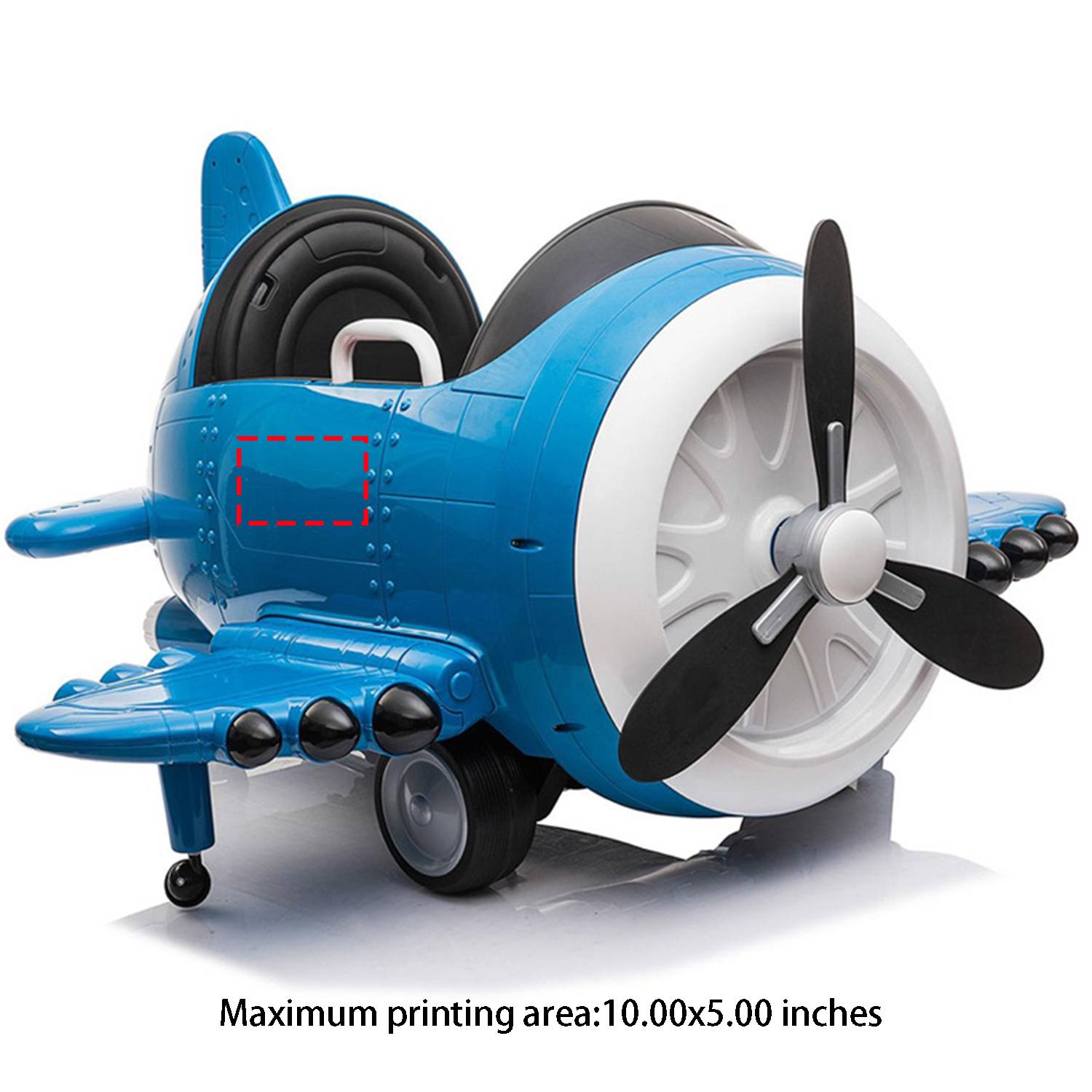 Kids Electric Ride-On Airplane Car Remote Control Toy 5