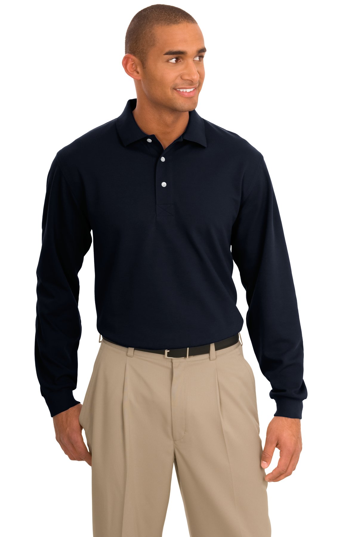 Port Authority Rapid Dry Long Sleeve Polo. K455LS 17