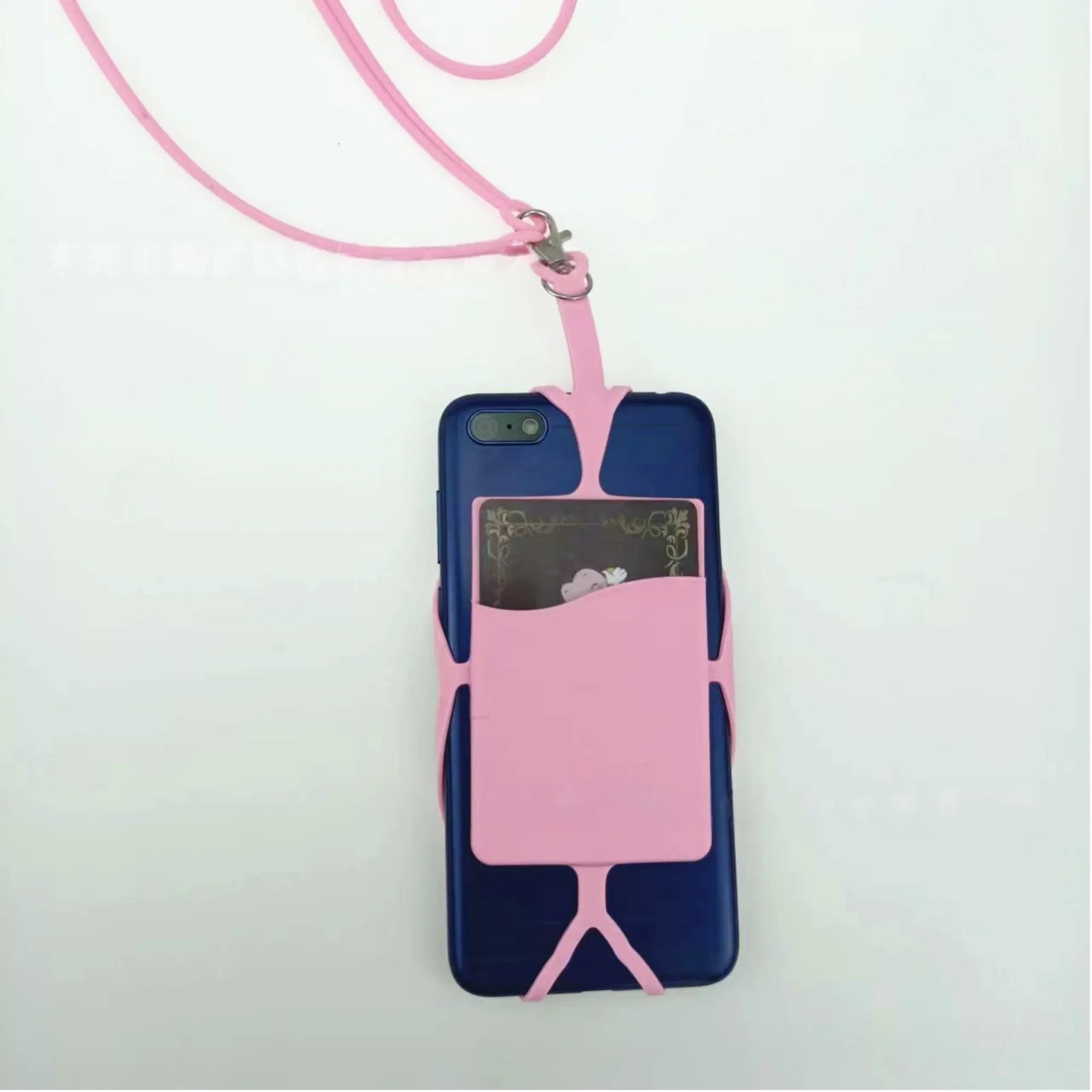 Silicone Universal Phone Case Lanyard With Card Holder 4