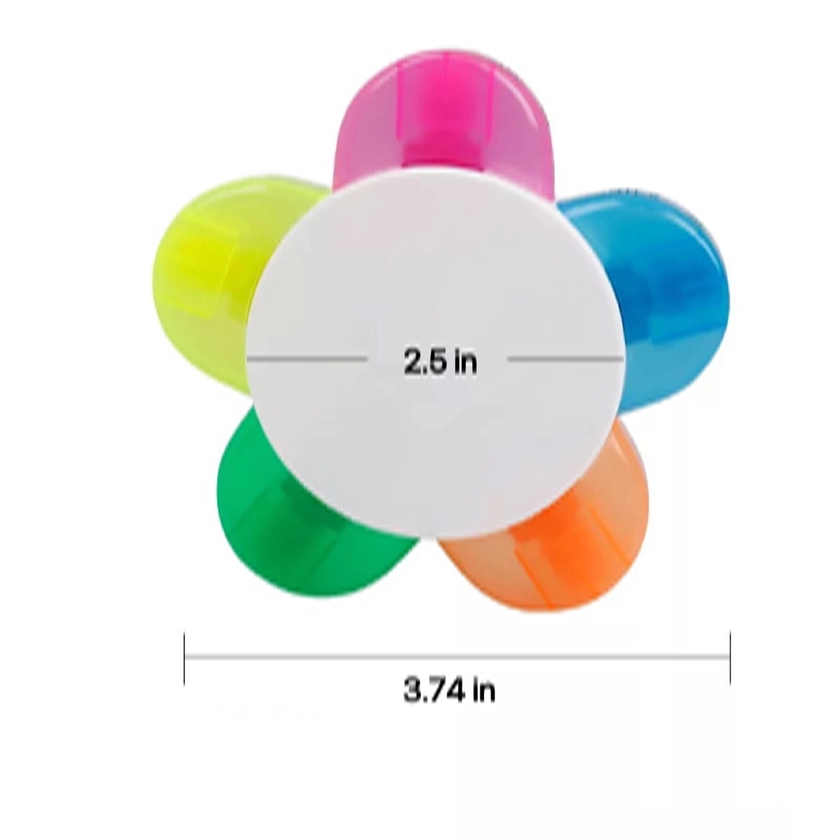 Flower Shaped Highlighter Pens 4