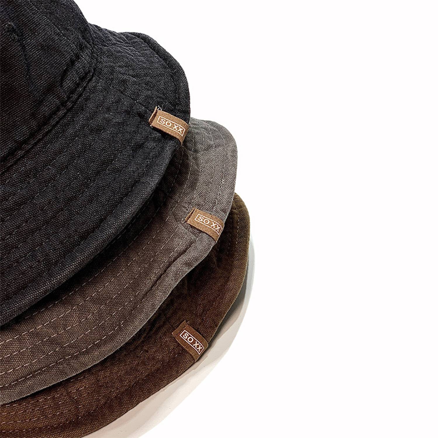 Trendy Cotton Sun Bucket Hat for Beach 8