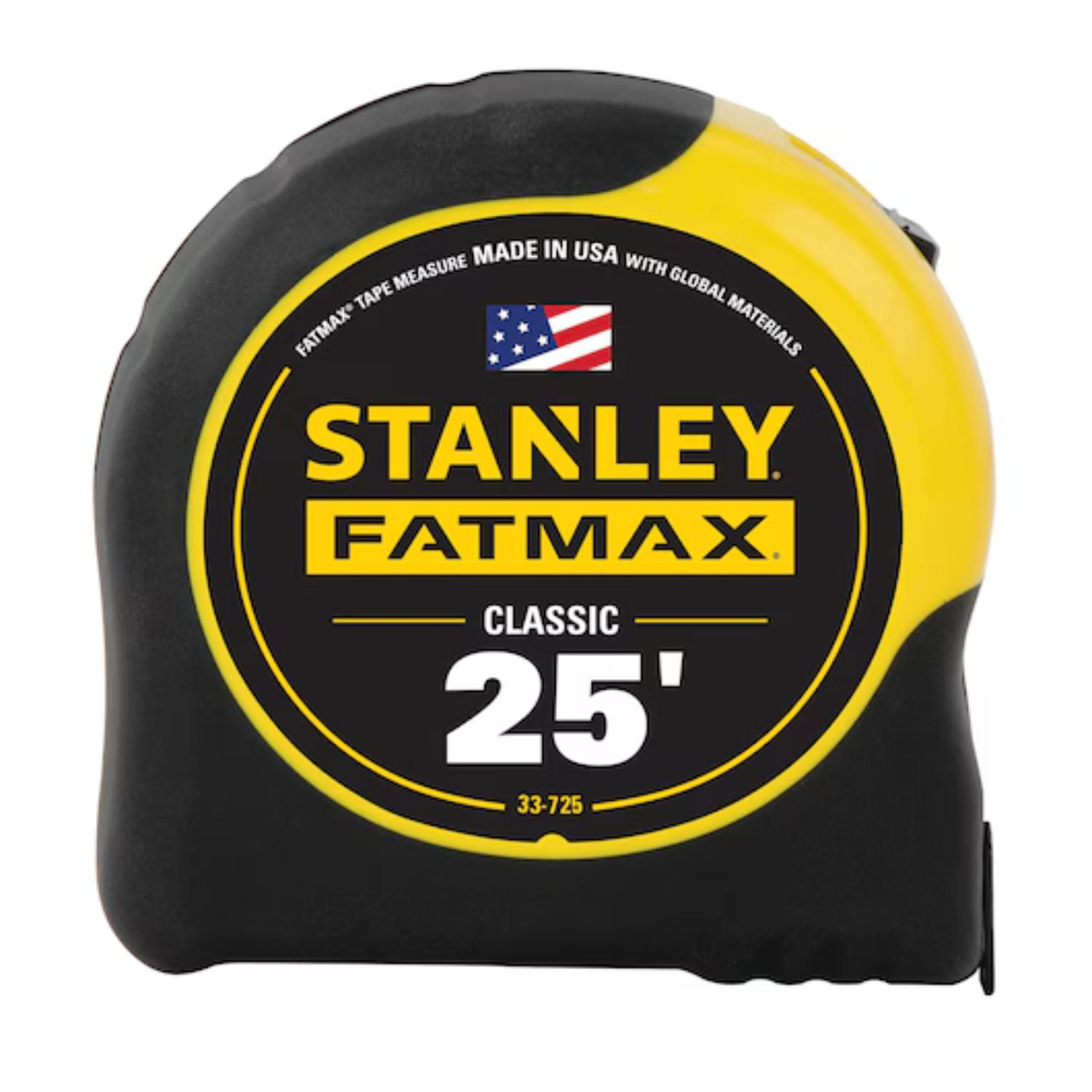 25 ft. Stanley Tools® USA-Made FatMax® Classic Tape Measure 2