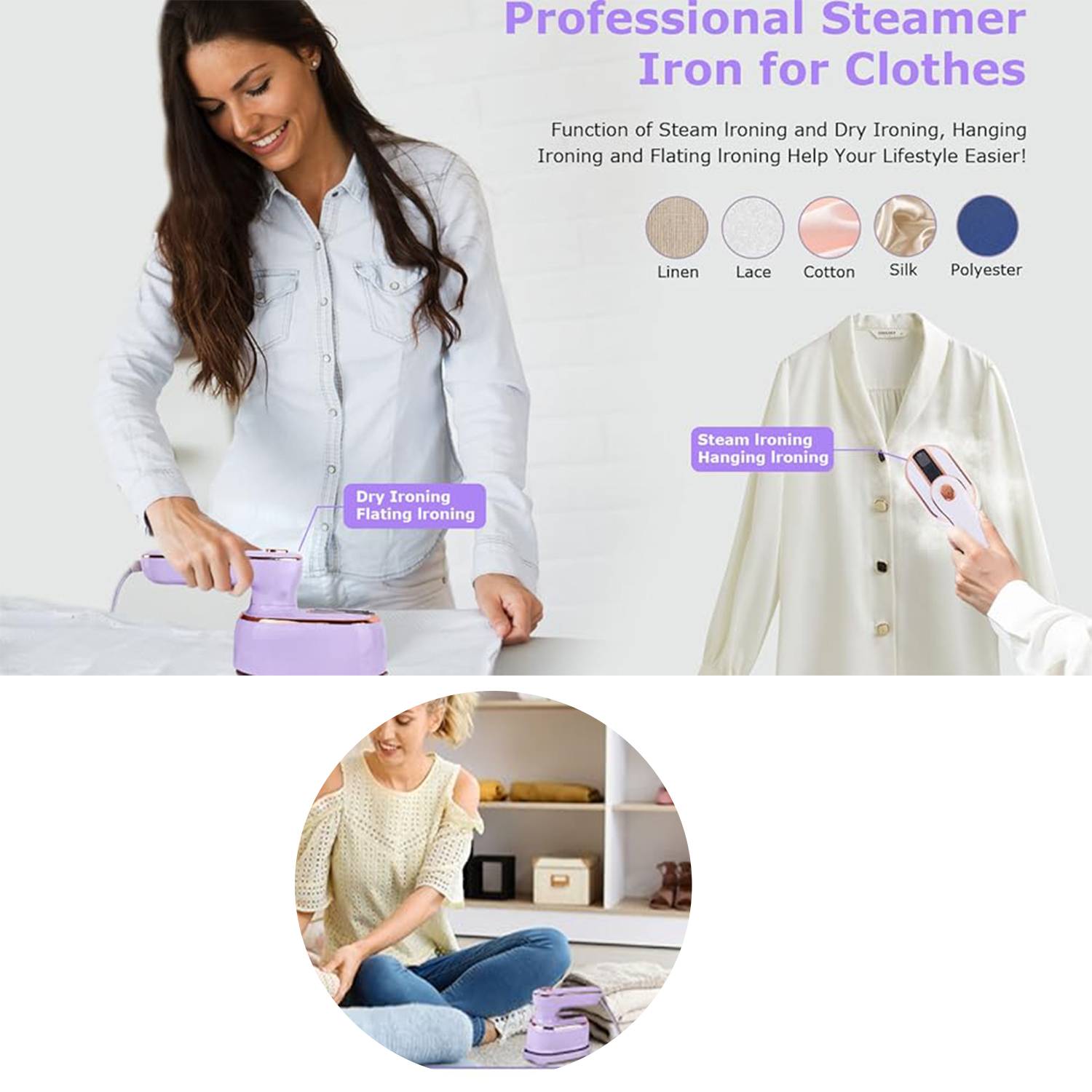 Portable Travel Steamer for Clothes 6