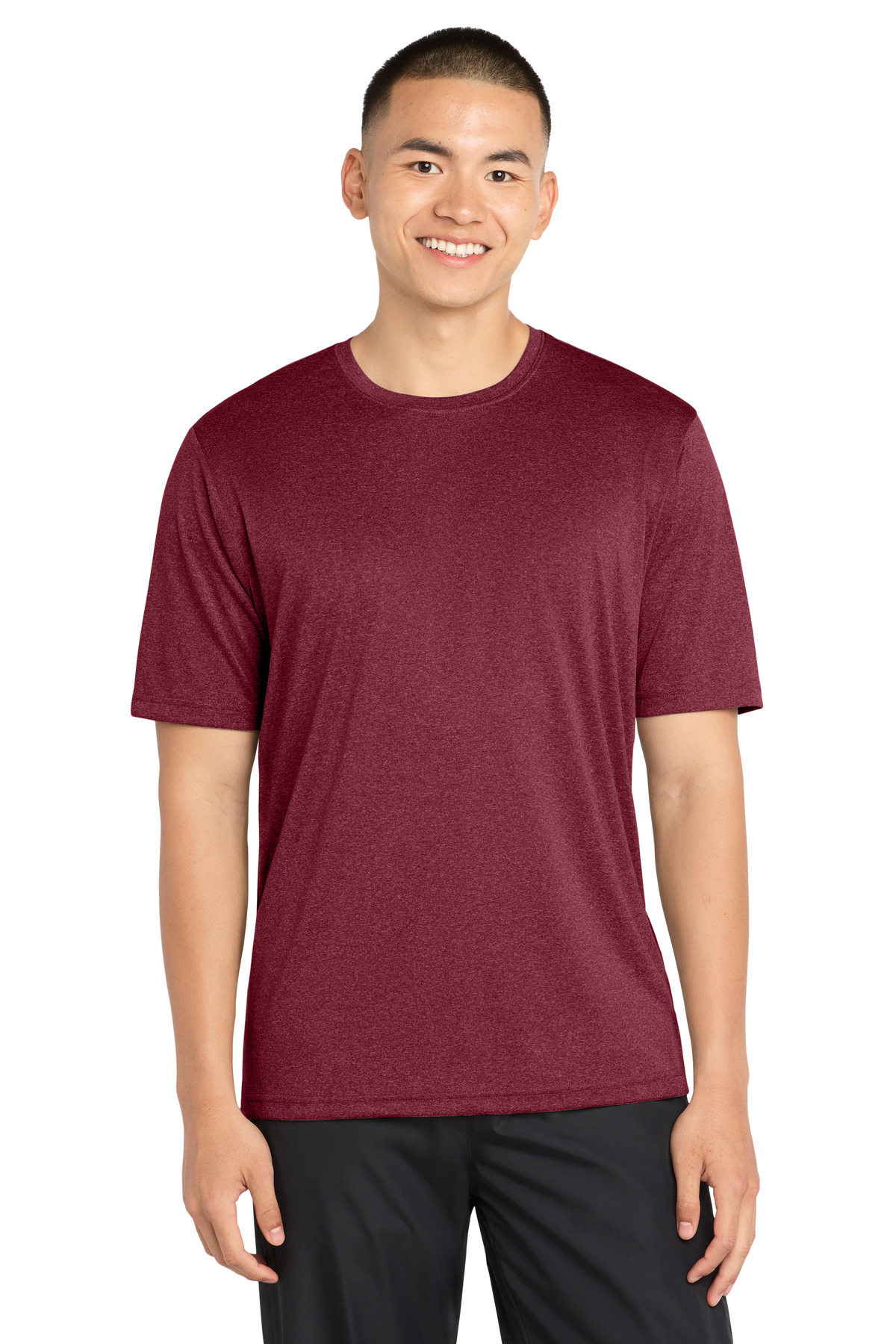 Sport-Tek Heather Contender Tee. ST360 3