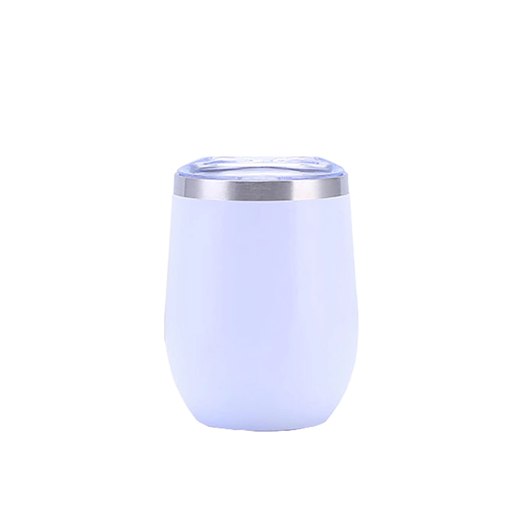 12 OZ Engraved Stainless Steel Wine Cup with Lid Can Cooler 14