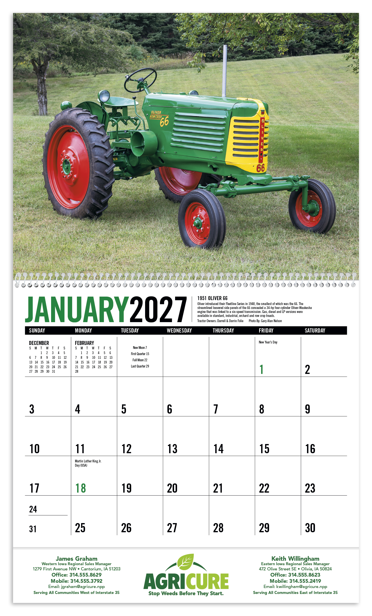 Triumph® Calendars Antique Tractors Calendar 81