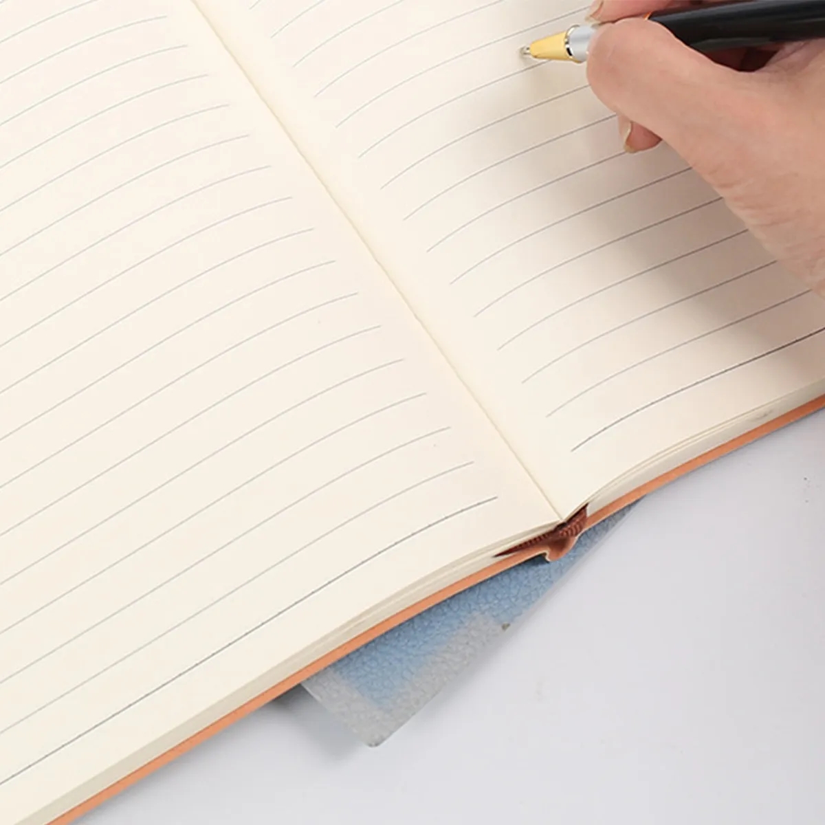 A5 Sheepskin Business Hardcover Pu Leather Journal Notebook 9
