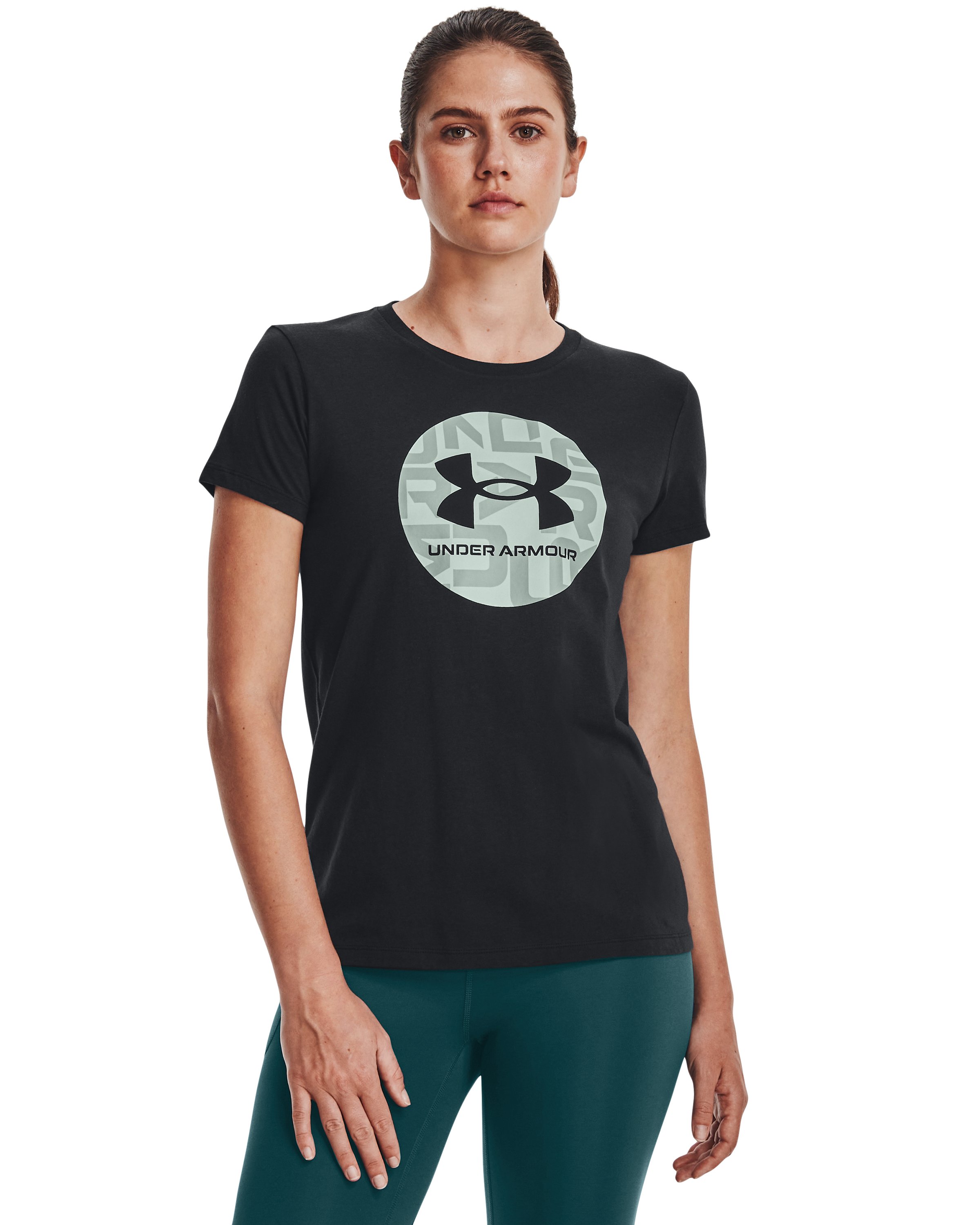Women's UA Circle Wordmark Short Sleeve 4