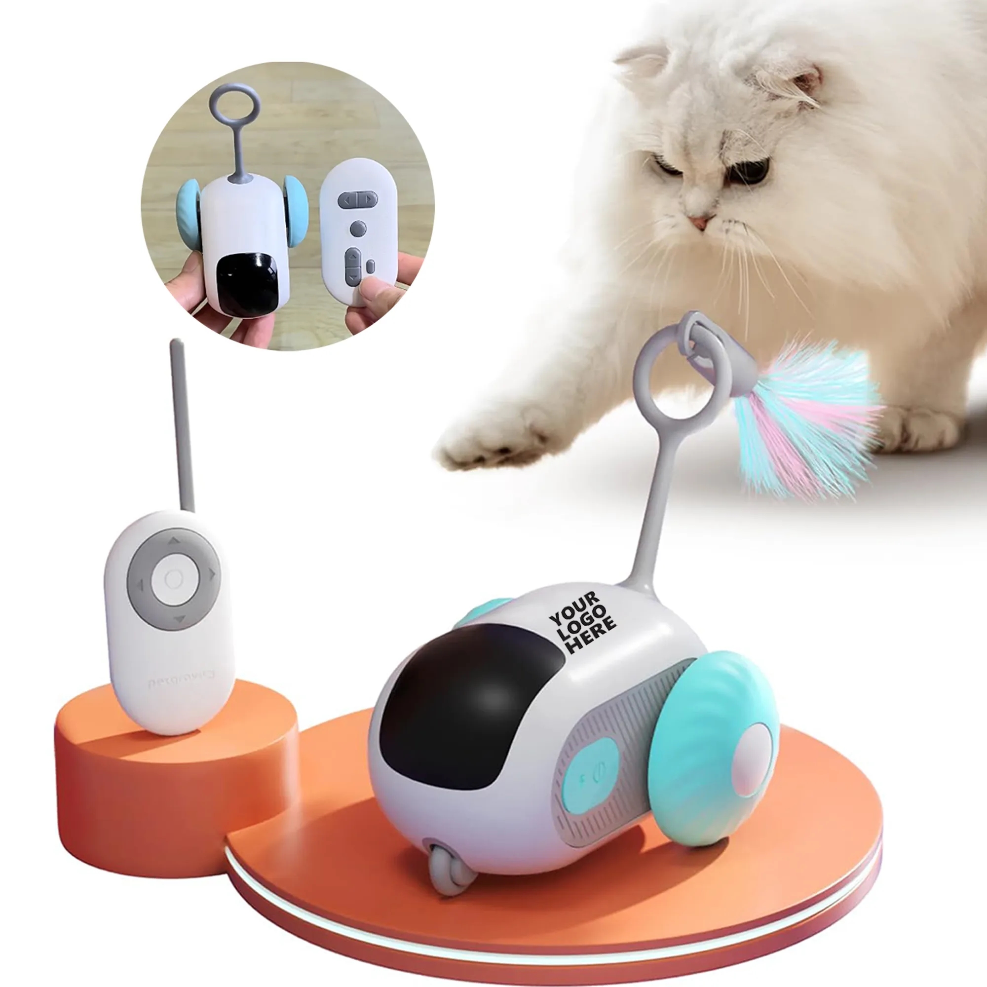 MOQ20 Intelligent Remote Control Electric Pet Toy 3