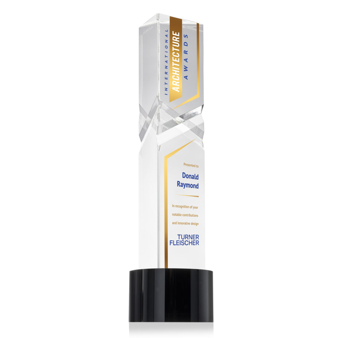 Oakham VividPrint™ Award on Marvel Base - Black 14